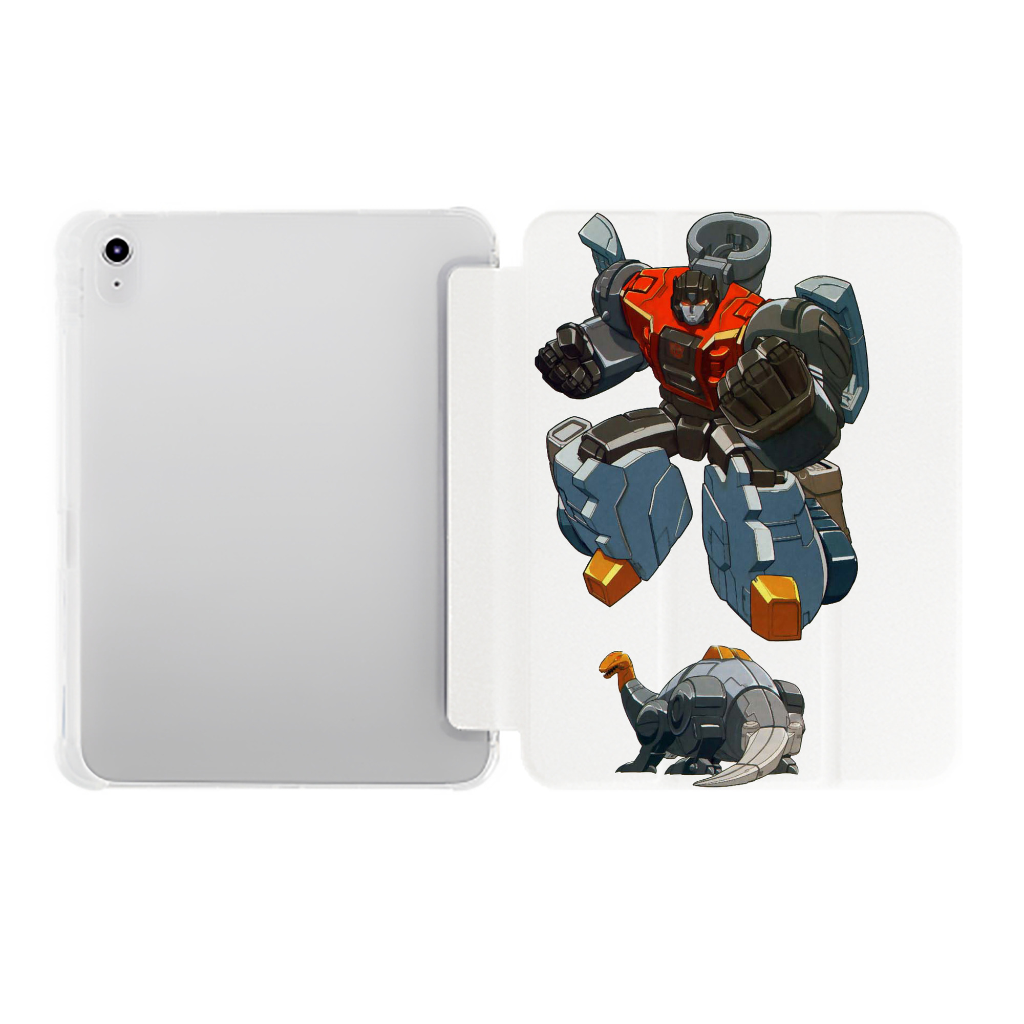 （画像用）  IPad ケース ペン収納付き 三つ折りスタンド PUレザー×シリコン 対応機種9.5/10.5/10.9インチ